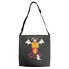 black meowgic Adjustable Strap Totes