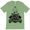 I Am Golden Retriever Actually In A Very Commited Relationship T-Shirt