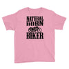 natural born biker Youth Tee