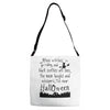 the black scotties Adjustable Strap Totes