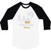no suggestions please 3/4 Sleeve Shirt
