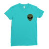 Cute Alien Ladies Fitted T-Shirt