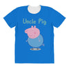 peppa pig uncle pig All Over Women's T-shirt