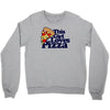 this girl loves pizza Crewneck Sweatshirt