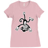 monkey Ladies Fitted T-Shirt