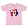team 10 Toddler T-shirt