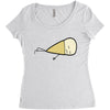 ice cream Women's Triblend Scoop T-shirt