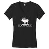 christmas gift elkaholic Women's V-Neck T-Shirt