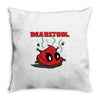 deadstool Throw Pillow