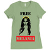 Free Melania Ladies Fitted T-Shirt