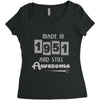 made in 1951 and still awesome Women's Triblend Scoop T-shirt