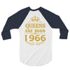 queens are born in 1966 3/4 Sleeve Shirt