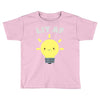 lit af kawaii light bulb Toddler T-shirt