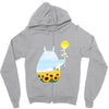 totoro sunflower Zipper Hoodie