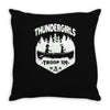 thunder girls Throw Pillow