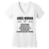 Aries Woman Women's V-Neck T-Shirt