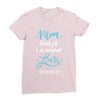 Mom Great Job I'm Awesome Love Happy Mother's Day Ladies Fitted T-Shirt