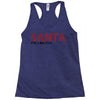 santa i'm a big fun Racerback Tank