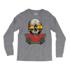 watermelon skull Long Sleeve Shirts