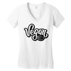 vegan Women's V-Neck T-Shirt
