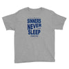 official t shirt mens you me at six sinners never sleep big all sizes Youth Tee