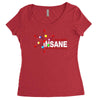 i am not insane inspired by the big bang theory, ideal birthday Women's Triblend Scoop T-shirt