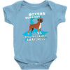 boxers support prostate cancer awareness Baby Bodysuit