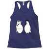 peace and hate can you tell the difference Racerback Tank