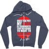 once you put my meat in your mouth Zipper Hoodie