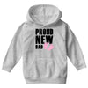 proud new girl Youth Hoodie
