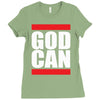 god can Ladies Fitted T-Shirt