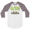 never remember 3/4 Sleeve Shirt