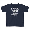 i walk with wasd Toddler T-shirt