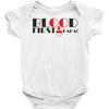 blood first Baby Bodysuit