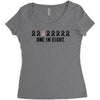 breast cancer survivor ribbon Women's Triblend Scoop T-shirt