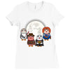 Monster Porgs V2 Ladies Fitted T-Shirt