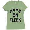 naps on fleek girls Ladies Fitted T-Shirt