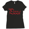 pizza Ladies Fitted T-Shirt