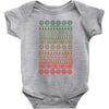 ugly christmas Baby Bodysuit