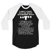 i only have sex, ideal gift, birthday present funny 3/4 Sleeve Shirt