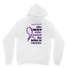 supporting the fighter, admiring the survivors, honoring the taken Unisex Hoodie