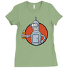 vault bot Ladies Fitted T-Shirt