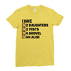 i have 2 daughter Ladies Fitted T-Shirt
