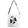 wolf Adjustable Strap Totes