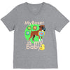 my boxer is my baby1 V-Neck Tee