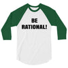 be rational (2) 3/4 Sleeve Shirt