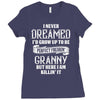 Perfect Freakin Granny Ladies Fitted T-Shirt