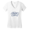 i got kicked out of school for wearing this fucking shirt Women's V-Neck T-Shirt