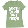 death to all Ladies Fitted T-Shirt
