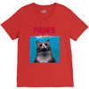 Jaws Parody Paws V-Neck Tee